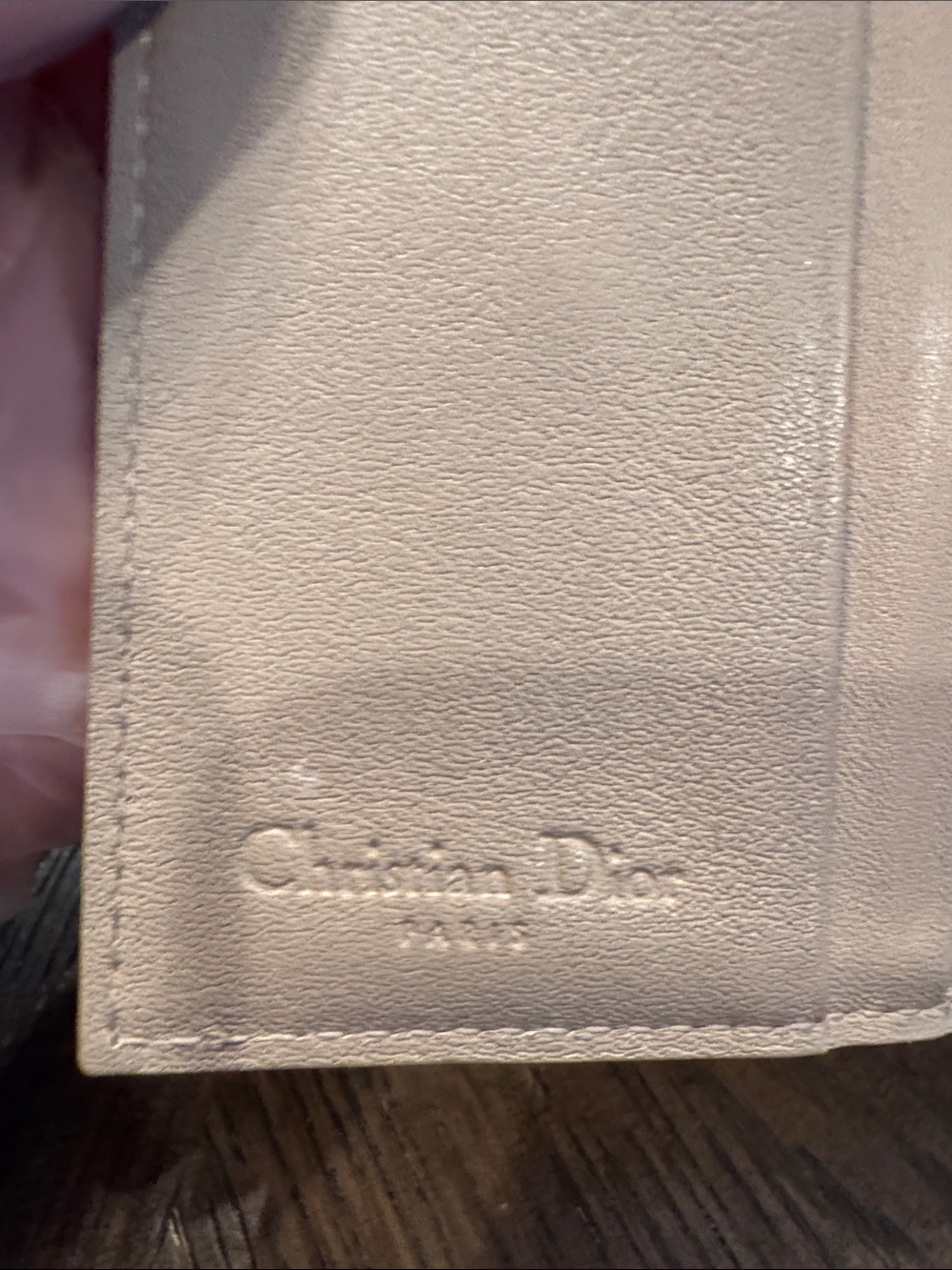 Dior Leather Wallet - Pale Mustard Yellow - Picture 5 of 10